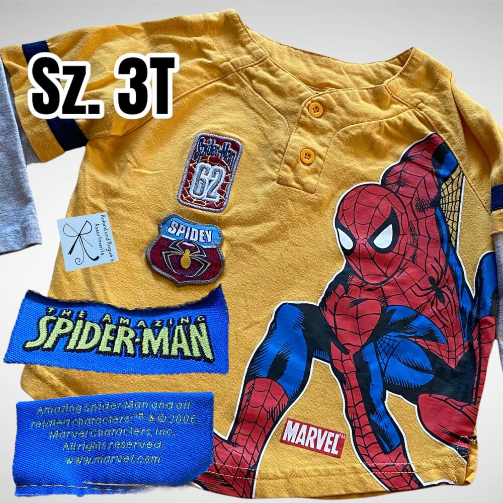 Marvel The Amazing Spider-Man 2006 Spidey Shirt Kids Sz 3T